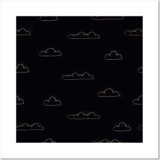 Cloud Pattern Posters and Art